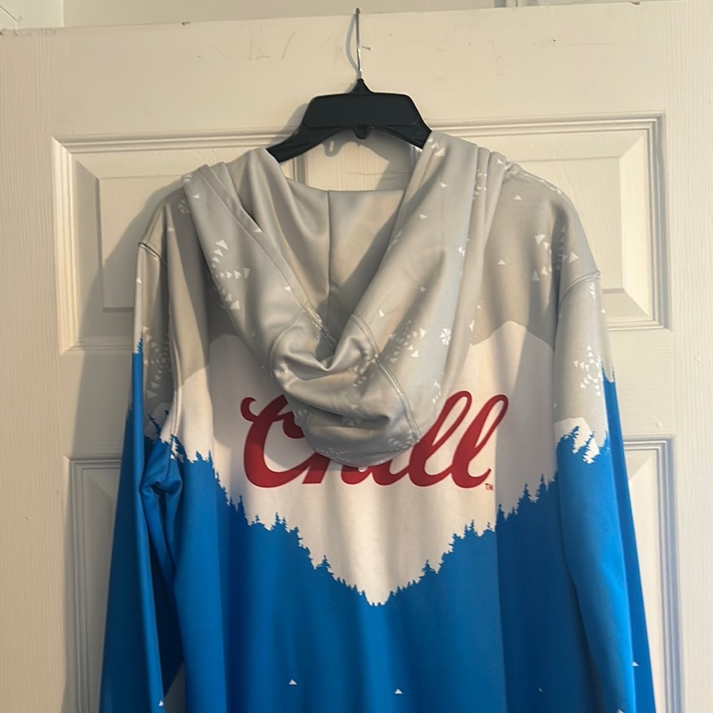 Coors Light Blue and Gray Onesie - Picture 5 of 7